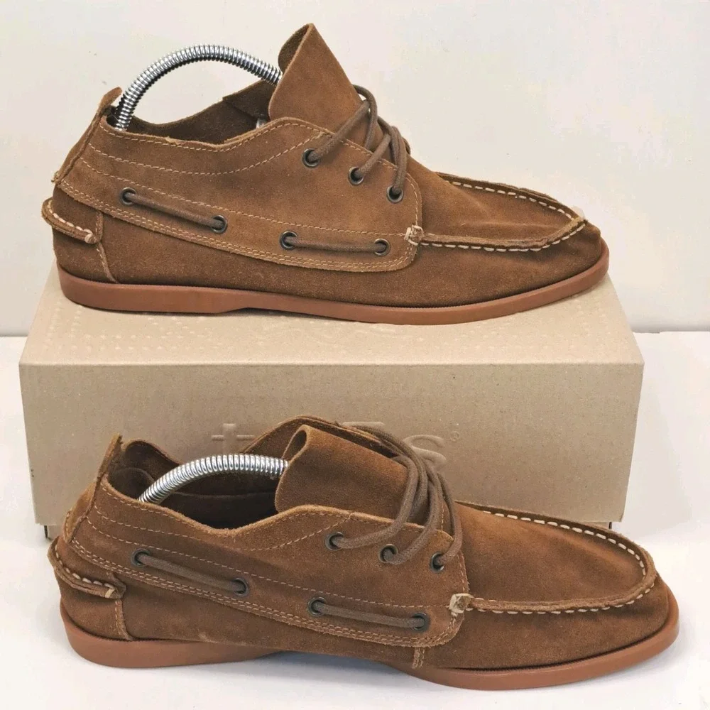 American Eagle‎ Outfitters Mens Cow Suede Loafers Shoes Ankle 6100-207 Classic